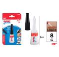 Cola instantânea com Ponta de Precisão 8g