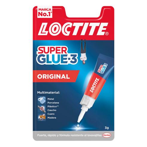 Loctite Super Glue 3 Glue - Adesivo Instantâneo Universal