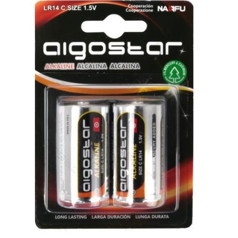 BATERIA ALCALINA LR14 C 1,5V (2 UNIDADES)