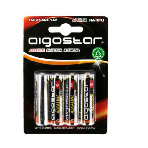 BATERIA ALCALINA AA LR06 1,5V (4 UNIDADES)