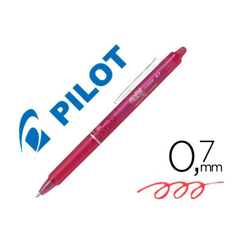 PILOT FRIXION CLICKER ERASABLE 0,7MM PINK