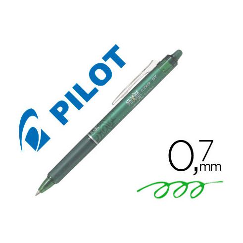 CLIQUE PILOTO DE FRIXÃO APAGÁVEL 0,7MM VERDE CLARO