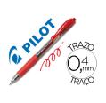 PILOTO G-2. ROLO DE TINTA DE GEL 0,4MM VERMELHO