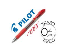 PILOTO G-2. ROLO DE TINTA DE GEL 0,4MM VERMELHO