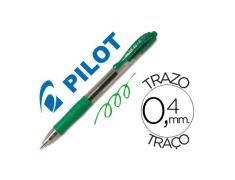 PILOTO G-2. ROLO DE TINTA DE GEL 0,7MM VERDE