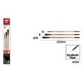 Escova Profissional Plana / Redonda Pacote de 3U
