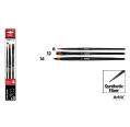 Pincel Sintético Profissional 3u (8, 14, 12)