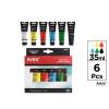 TINTA ACRÍLICA 6 TUBOS 35ML ARTIX