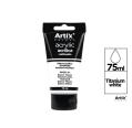 ARTIX WHITE ACRYLIC PAINT 75ML