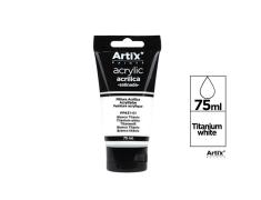 ARTIX WHITE ACRYLIC PAINT 75ML