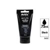 TINTA ACRÍLICA PRETA 75ML ARTIX