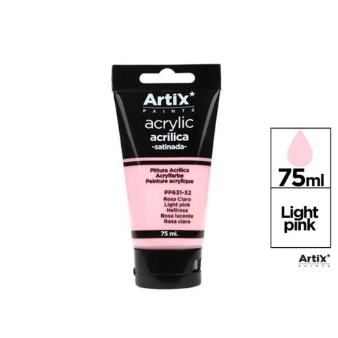 Pintura Acrílica Rosa Claro 75ML Artix