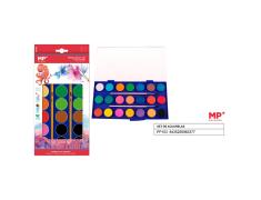 TINTA DE AGUARELA 21 CORES MP