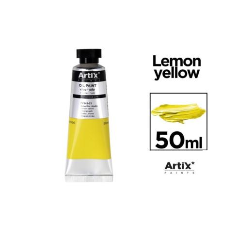 Tinta a óleo Expert Limão Amarelo 50ml