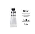 Tinta a óleo Expert Prata 50ml