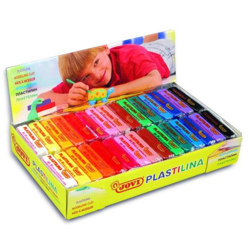 PLASTILINA 30 unidades 15 CORES ASSORTED JOVI 50gr