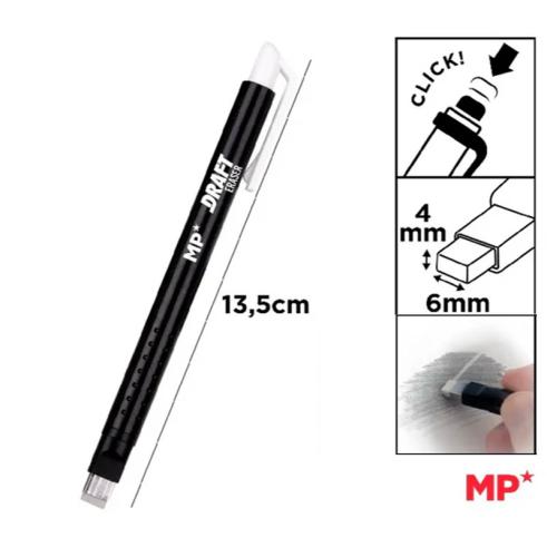 Suporte Retrátil de Precisão para Elásticos Preto