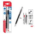 Lápis Mecânico de Chumbo 2 mm com 5 minas MP