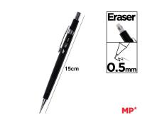 Lápis Mecânico Metálico 0.5 mm Preto