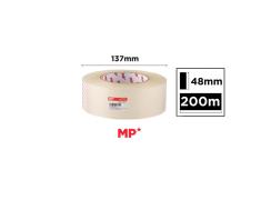 Vedação Adesiva Transparente 48 mm x 200 m MP Fita de Embalagem
