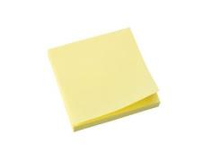 Q-CONNECT BLOC 100 NOTAS REPOSICIONÁVEIS 76 X 76 MM AMARELO