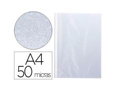 Q-CONNECT Saco com 100 Porta Documentos Multifuros Capas A4 50mc