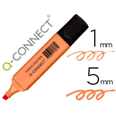 Q-CONNECT MARKER PASTEL LARANJA