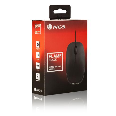 Rato USB NGS Flame 1000dpi