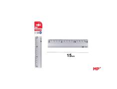 REGRA DE ALUMÍNIO 15CM MP