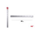 REGRA DE ALUMÍNIO 40CM  MP