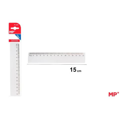 Régua de Plástico 15 cm MP