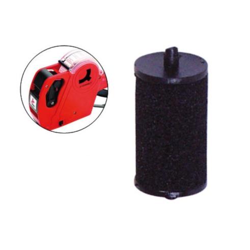 Rolo de tinta 20 mm de tinta preta para fabricante de etiquetas Q-Connect KF00712