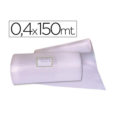 Rolo de bolha de plástico 0,40 m x 150 m