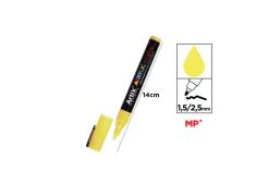 Marcador Acrílico Amarelo Artix