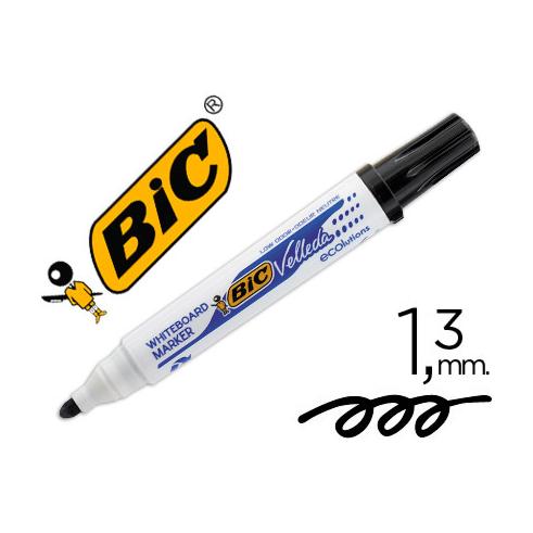 Marcador Bic Velleda Preto 1,3 mm