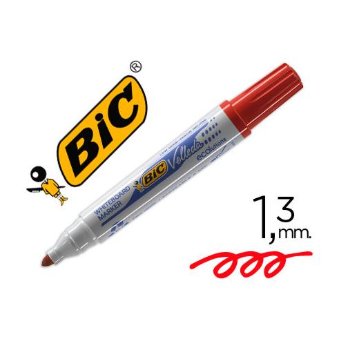 Marcador Bic Velleda Vermelho 1,3 mm