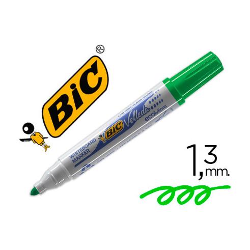 Marcador Verde Bic Velleda 1,3 mm