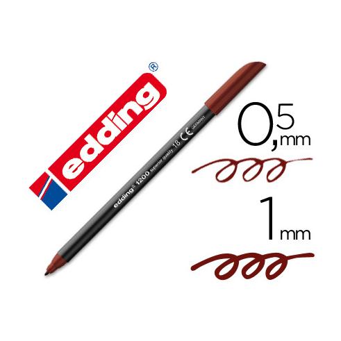 MARKER EDDING 1200 DARK BROWN