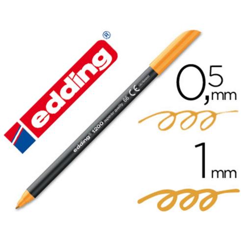 MARCADOR EDDING 1200 LARANJA NEON