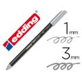 MARCADOR EDDING 1200 PRATA