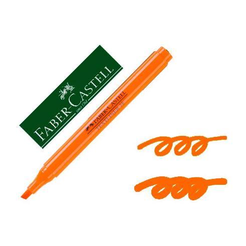 FABER CASTELL MARCADOR FLUORESCENTE TEXTLINER 38 LARANJA