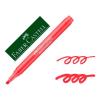 FABER CASTELL MARCADOR FLUORESCENTE TEXTLINER 38 VERMELHO