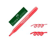 FABER CASTELL MARCADOR FLUORESCENTE TEXTLINER 38 VERMELHO