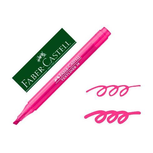 FABER CASTELL MARCADOR FLUORESCENTE TEXTLINER 38 PINK