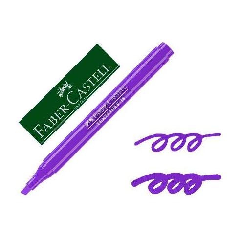 FABER CASTELL MARCADOR FLUORESCENTE TEXTLINER 38 VIOLET