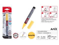 MARCADOR DE TINTA ACRÍLICA ARTIX AMARELO