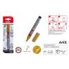 MARCADOR DE TINTA ACRÍLICA DOURADA ARTIX