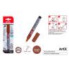 MARCADOR DE TINTA ACRÍLICA MARROM CLARO ARTIX