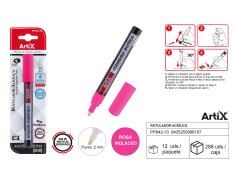 MARCADOR DE PINTURA ACRÍLICA ARTIX PINK