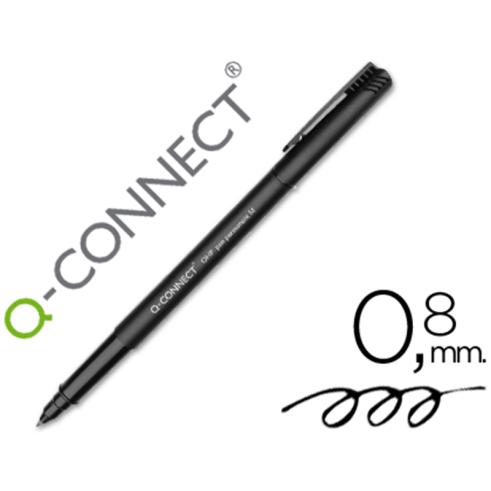 MARCADOR PERMANENTE Q-CONNECT 0,8 mm